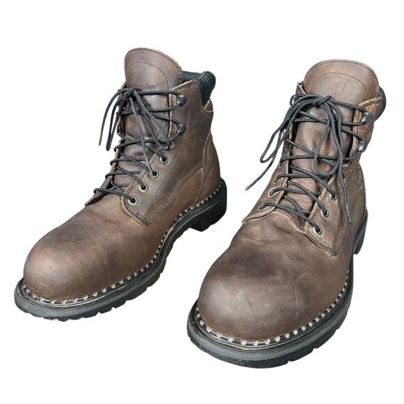 Red Wing 2206 Supersole 6” Brown Waterproof Steel Toe Boot Size 10.5 D main image 5